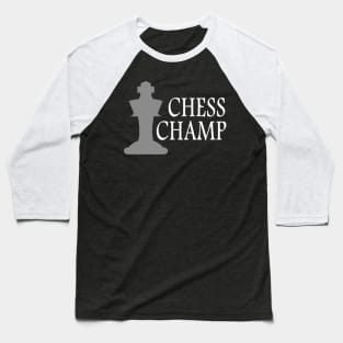 Chess Champ Chessplayer Gift Baseball T-Shirt